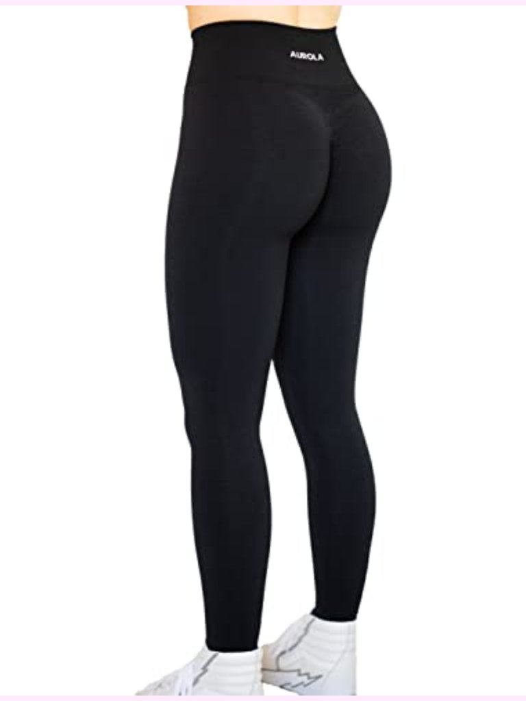 Seamless Scrunch Leggings Tummy Control High Waist Yoga Pants